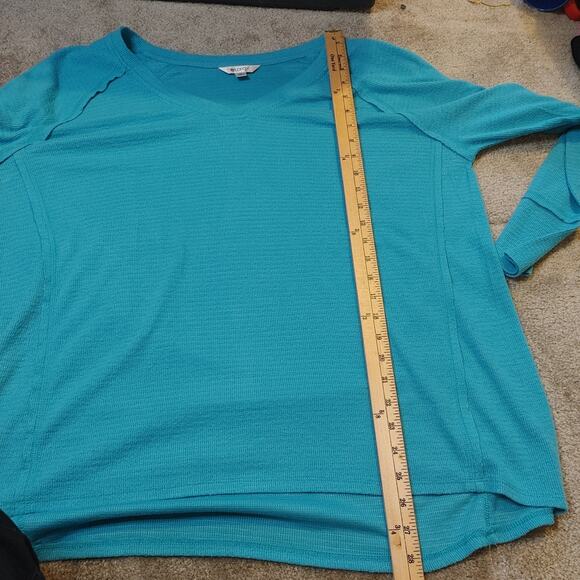 Wild Fox Size Extra Large XL Blue Sweater Comfy Cozy Loungewear Soft - Picture 4 of 10